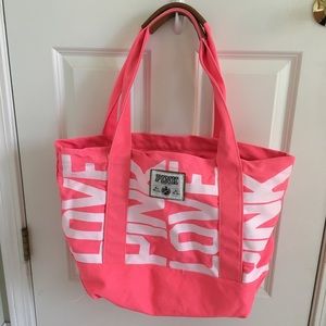 Pink Tote Bag